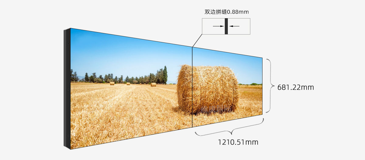 北京0.88mm液晶拼接屏哪有？